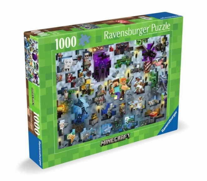 Challenge Puzzle: Minecraft 1000 Pieces