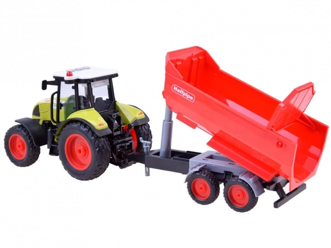 Toy Tractor with Trailer – B