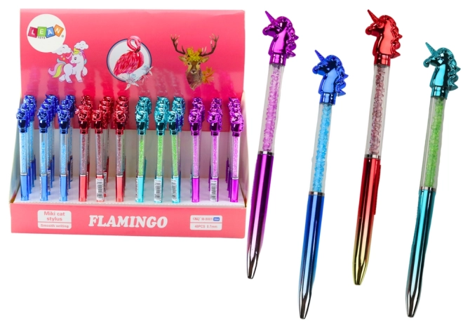 Unicorn Pen with Gems