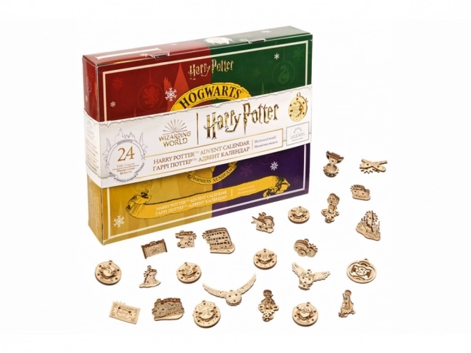 Ugears Wooden 3D Mechanical Puzzle - Harry Potter Advent Calendar