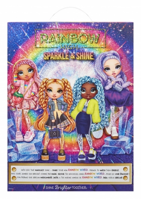 Rainbow High sparkle shine marina doll