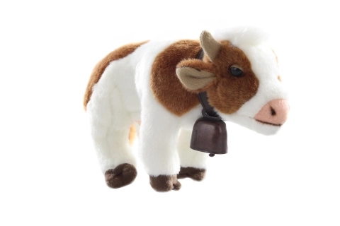 Plush Cow with Bell