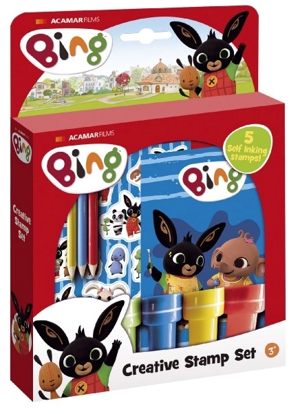 Stamp and Sticker Set Bing Bunny