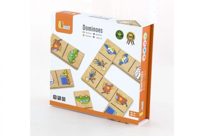 Wooden Animals Domino Set