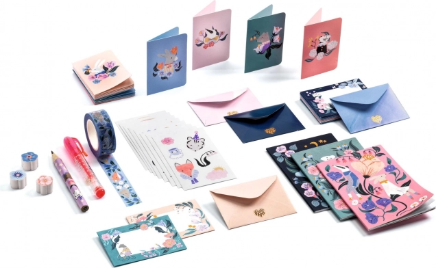 Cecile Mini Letter Set by Djeco
