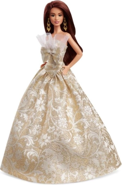 Barbie Holiday Doll Brunette 2025