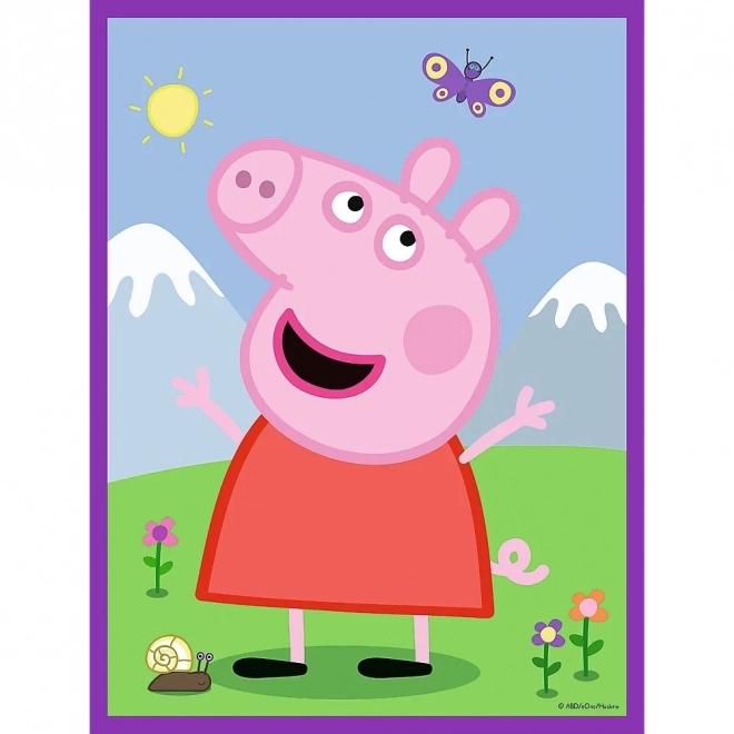 Trefl Double-Sided Puzzle Peppa Pig Hello Baby Maxi