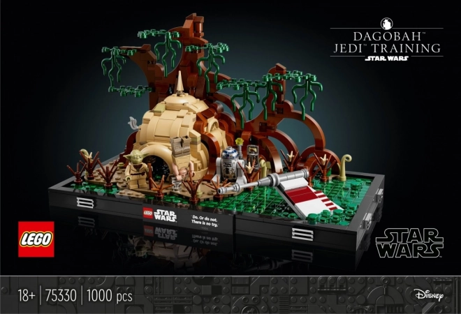Jedi Training on Dagobah – LEGO Star Wars Diorama
