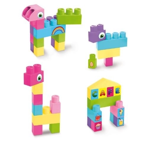 Big Blocks Pink Building Set