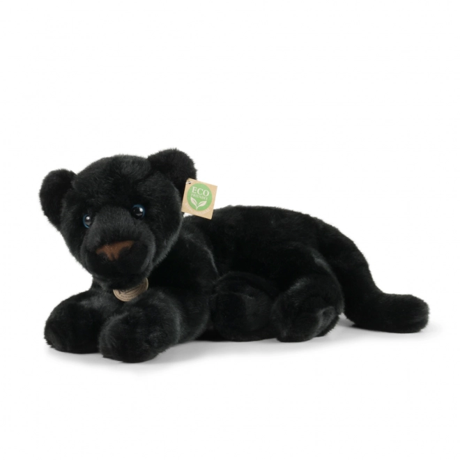 Plush Black Panther 40 cm Eco-Friendly