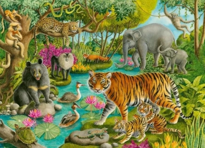 Ravensburger Animals of India Puzzle 60 Pieces