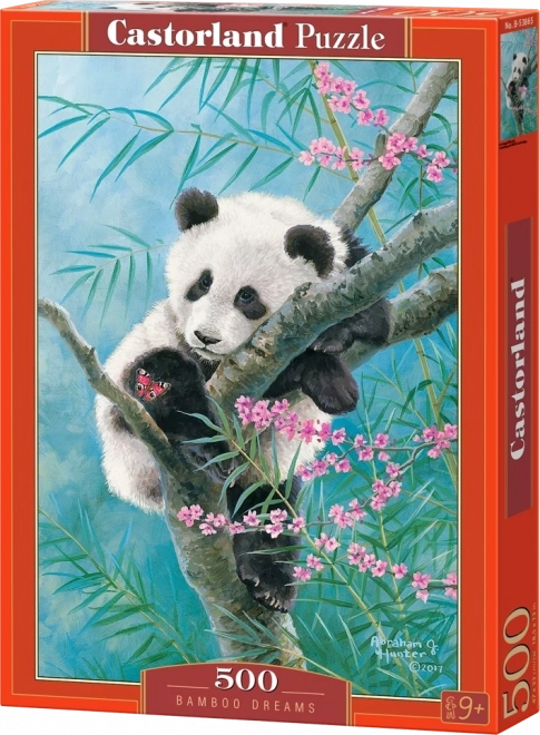 Bamboo Dreams Panda 500 Piece Puzzle