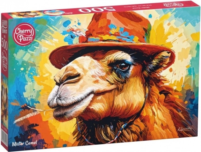 CHERRY PAZZI puzzle – teve kalapban, 500 darab