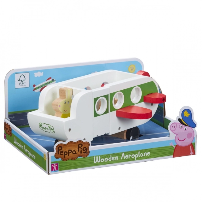 Peppa Pig Wooden Airplane