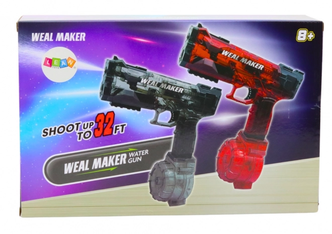 Automatic Red Water Gun