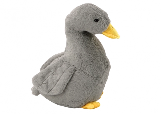 Plush Grey Goose Toy