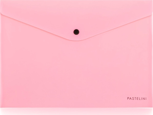 Folder with Snap Closure A4 Pink