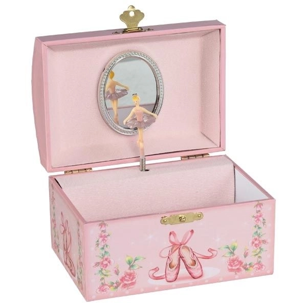 Goki Musical Jewelry Box with Ballet Slippers