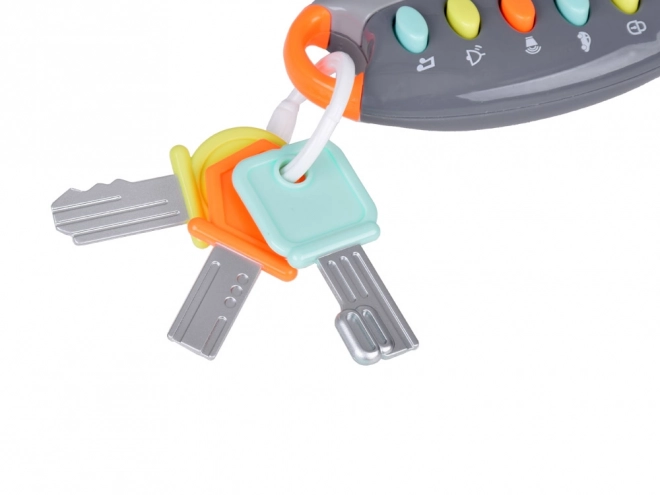 Interactive Toy Car Keys with Remote and Melodies