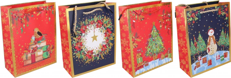 Christmas Gift Bag L 42 × 31 × 12 cm