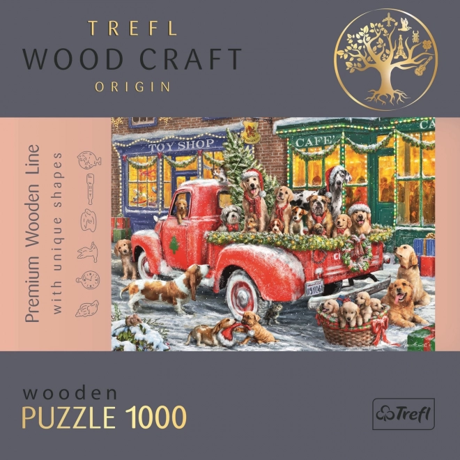 Trefl wood craft origin festive helpers jigsaw puzzle 1000 pieces