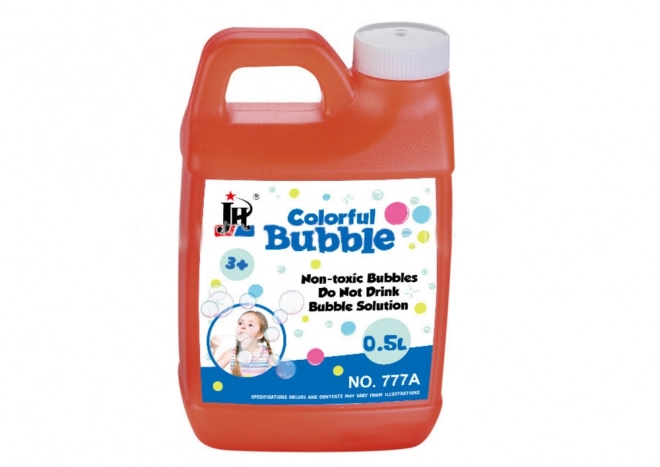 Soap Bubbles Solution Bottle 0.5L