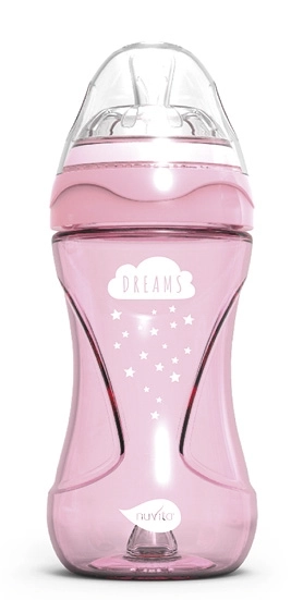 Nuvita Cool Baby Feeding Bottle 250ml Light Pink