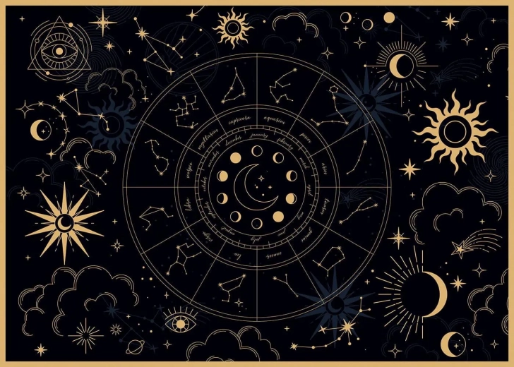 Puzzel Dierenriem Galaxy 1000 stukjes