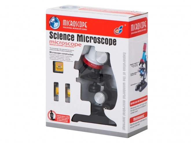 Scientific Microscope with Accessories for Kids