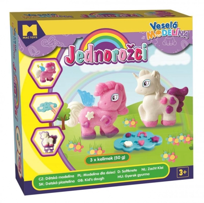 Unicorn Play Dough Set