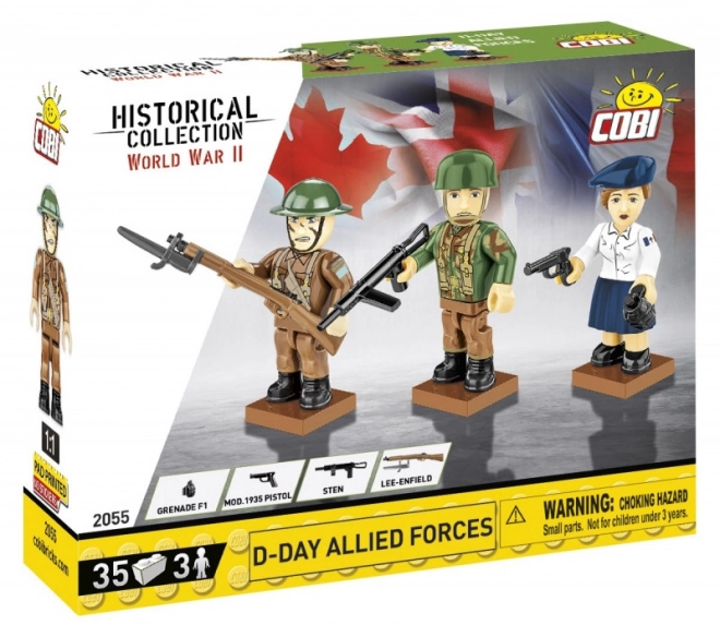 D-Day Allied Forces Toy Set