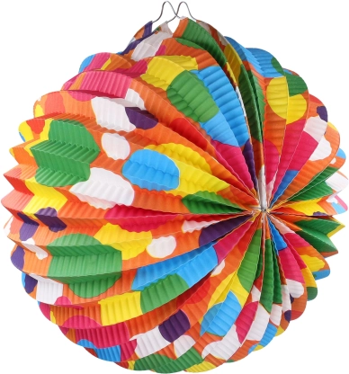 Lanterna di carta sfera 25 cm