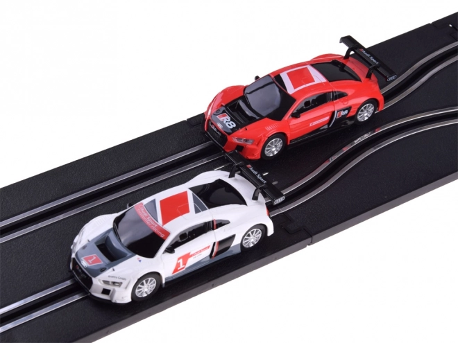 Electric Racing Track with Audi Cars