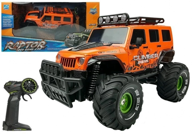 Remote Controlled Off-Road Jeep Orange 2.4G