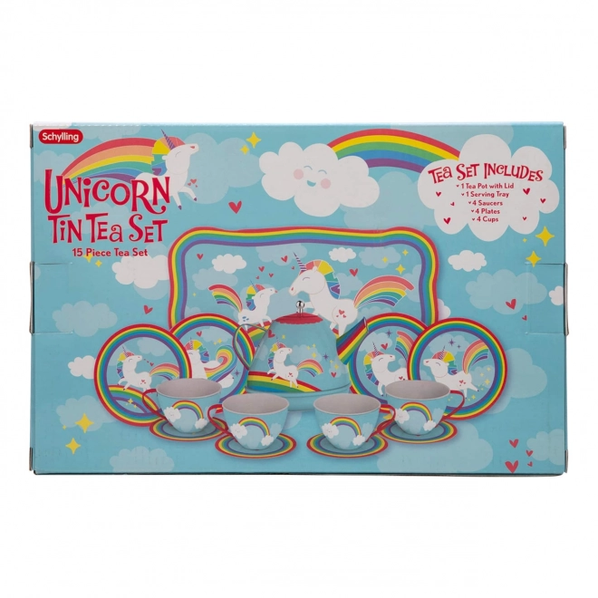 Schylling Unicorn Tea Set