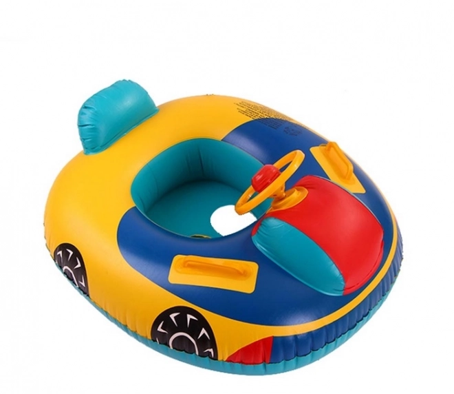 Inflatable Baby Float with Steering Wheel