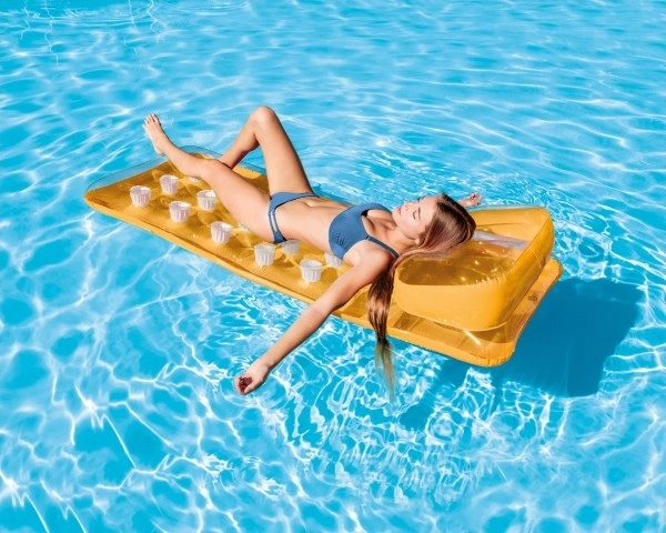 Inflatable Lounger with Openings