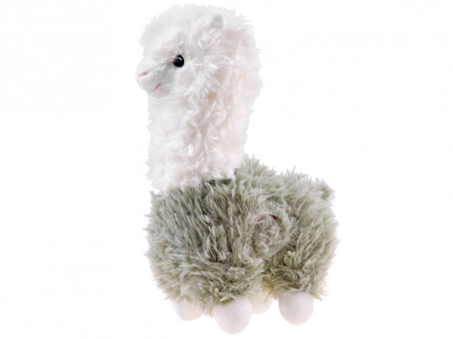 Fluffy Alpaca Plush Toy – green