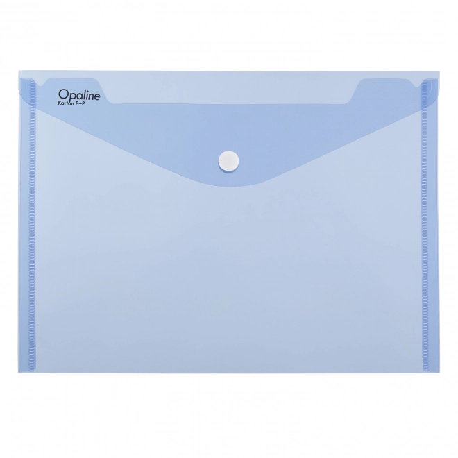 Envelope Wallet with Snap Closure A4 Blue