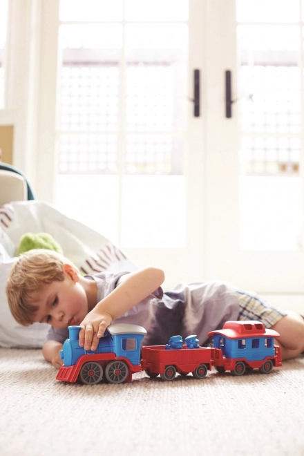 Blue Train Set from Green Toys