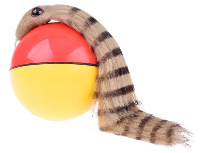 Chase Ball with Fluffy Tail - Ferret