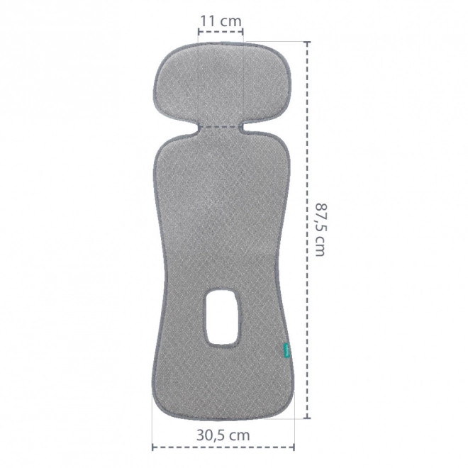 Breathable Car Seat Liner Breeze Group 1 Maory Grey