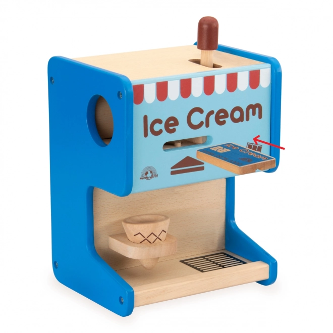 Wonderworld Wooden Ice Cream Machine for Kids