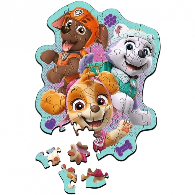 Wooden Puzzle 50 Piece PAW Patrol Fun Puppy Pack