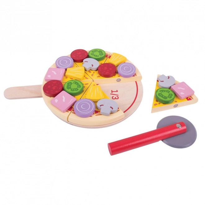 Wooden Pizza Cutting Set