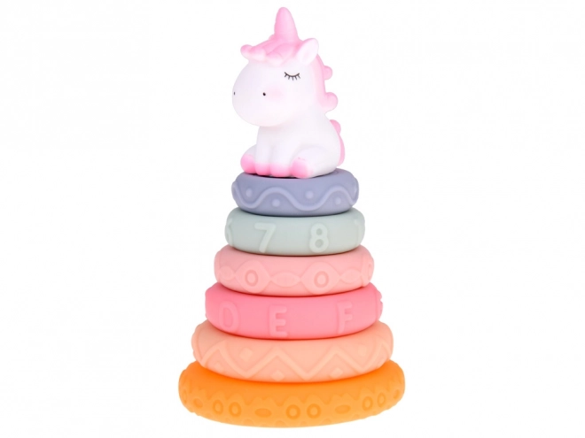 Charming Unicorn Sensory Stacking Toy