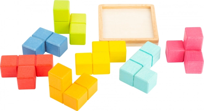 Small Foot Wooden 3D Tetris