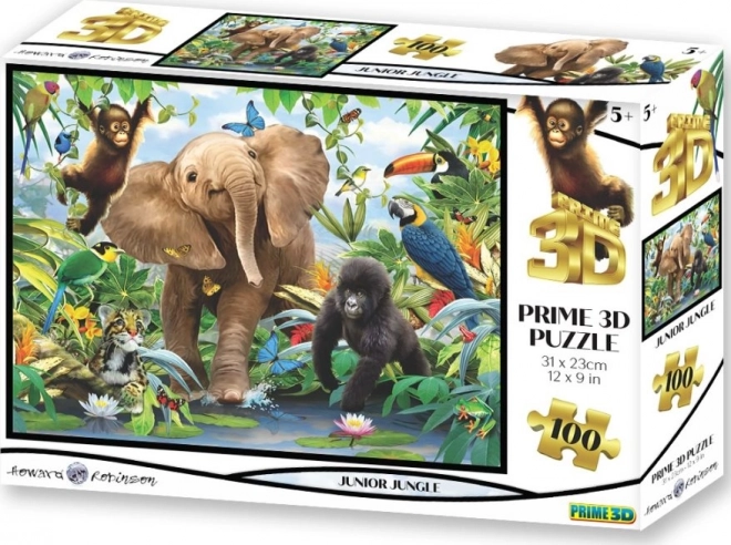 Jungle 3D Puzzle for Kids