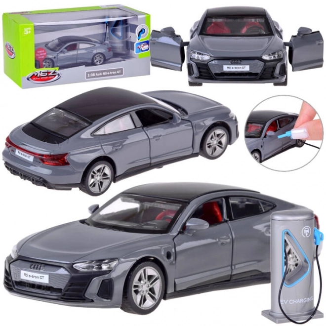 Metal Audi RS e-tron GT Coupe Toy Car with Sound and Light