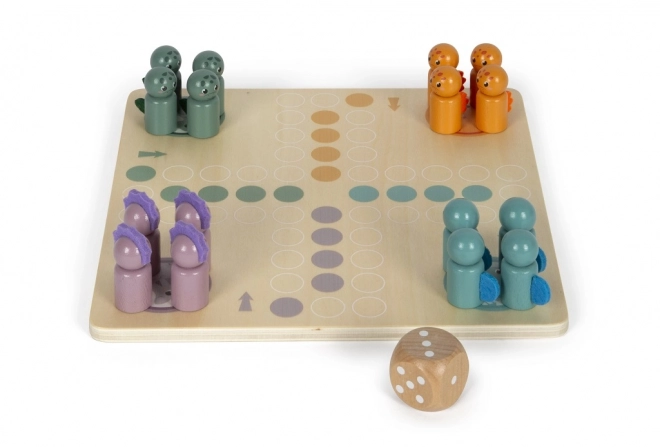 Small Foot Dinosaur Themed Ludo Board Game